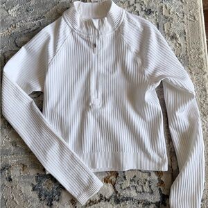 Lululemon Rest Less Cropped Half Zip